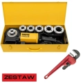Gwintownica elektryczna Amigo 2 (½” - 2”) REMS + klucz hakowy SUPER-EGO Heavy Duty 2"