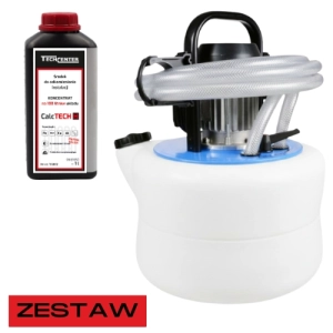 Zestaw pompa do odkamieniania FlowTech 18 + środek do odkamieniania CalcTECH H