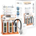 Kompaktowy system odwróconej osmozy OsmoTech Orange | 8 stopni | lampa UV-C Philips