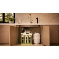 Kompaktowy system odwróconej osmozy OsmoTech Green | 7 stopni | pompa booster