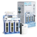 Kompaktowy system odwróconej osmozy OsmoTech Blue | 6 stopni | pompa booster