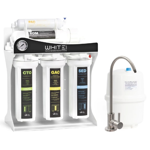 Kompaktowy system odwróconej osmozy OsmoTech White | 5 stopni