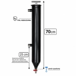 Filtr magnetyczny duży T3 z separatorem zanieczyszczeń