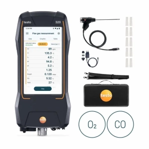 Analizator spalin Testo 320 (5.000 ppm) zestaw bez drukarki