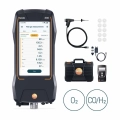 Analizator spalin Testo 330 (40.000 ppm) z czujnikami O₂ i CO/H₂ zestaw z drukarką