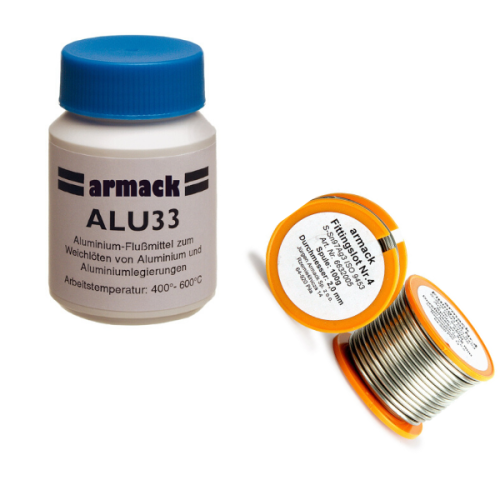 Zestaw do lutowania miękkiego aluminium