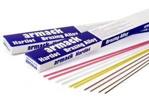 Lut twardy L-CuZn40Si 4,0 x 500 mm (LM60K) otulony Armack